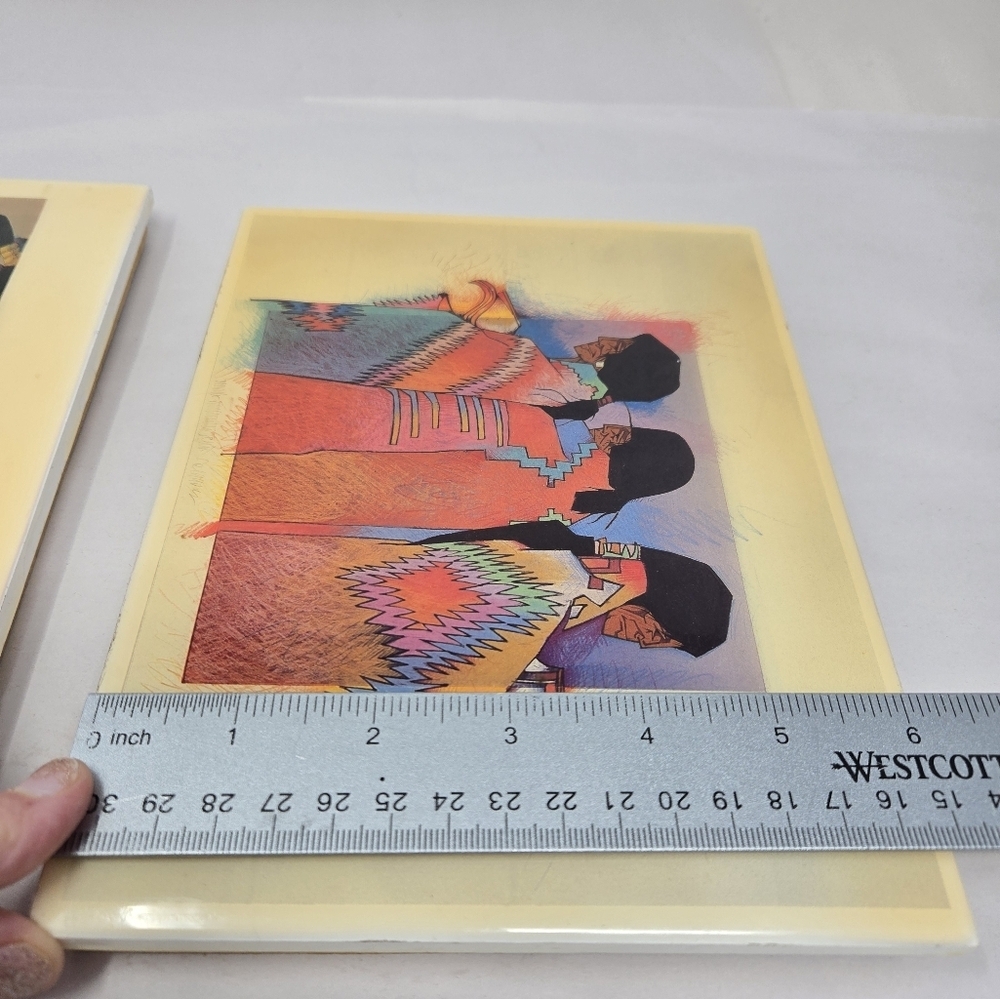 Amado Pena Designs Of The Southwest Art Tiles Hang On Wall Sit On Table Or Desk - Picture 14 of 16